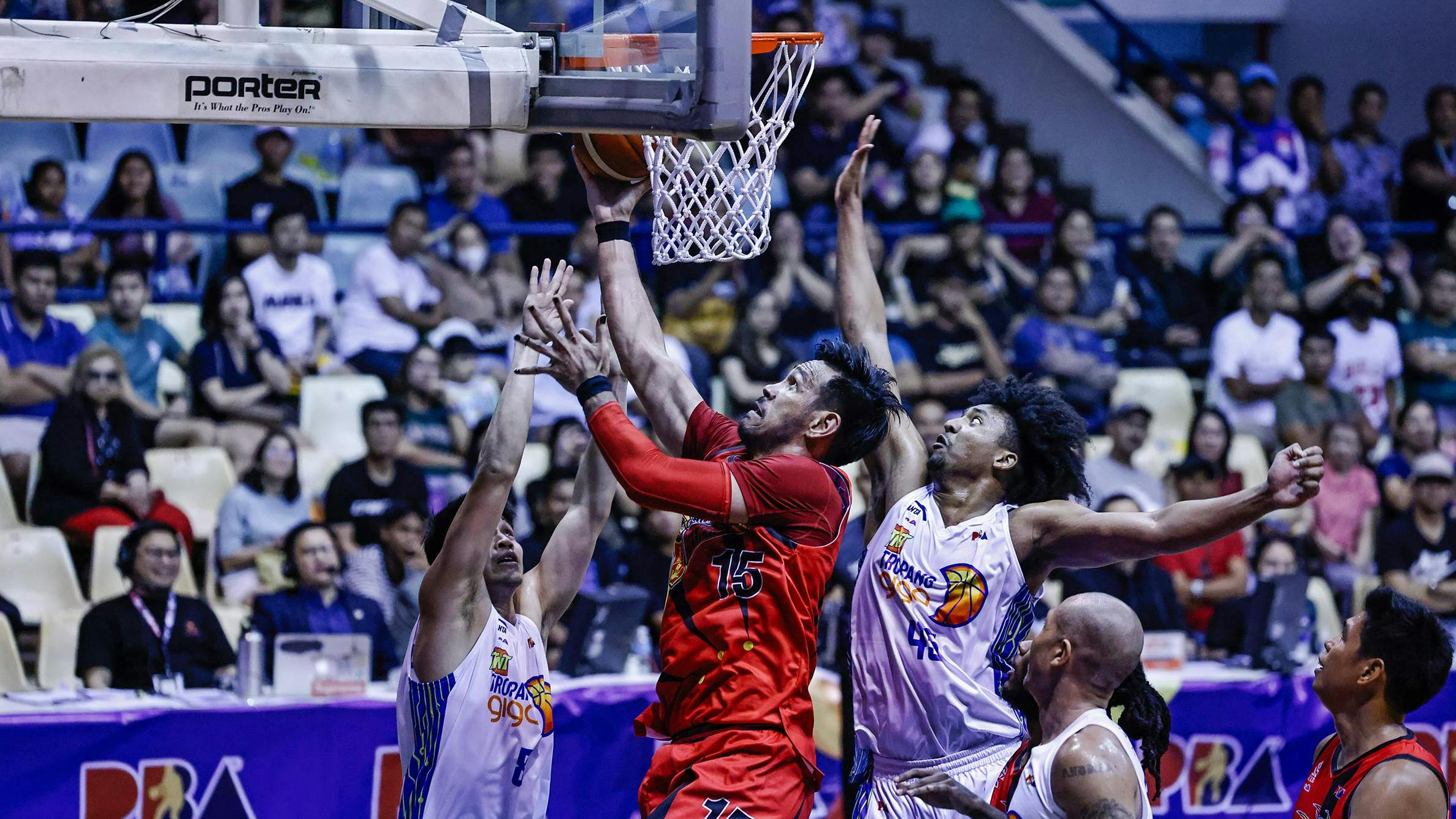 "Wala na mahinang team" | June Mar Fajardo refuses to let up after Beermen